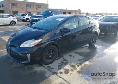 2015 Toyota Prius Three from USA, damaged, VIN JTDKN3DU5F1881855